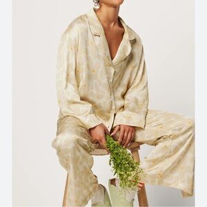 Neendi Daisy Long Pajama Set Size Large